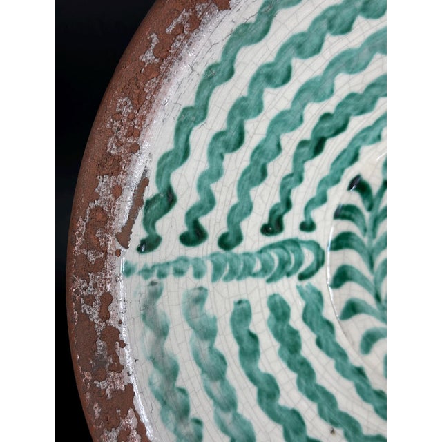 Spanish Fajalauza Ceramic Bowl from Lebrillo For Sale - Image 4 of 9