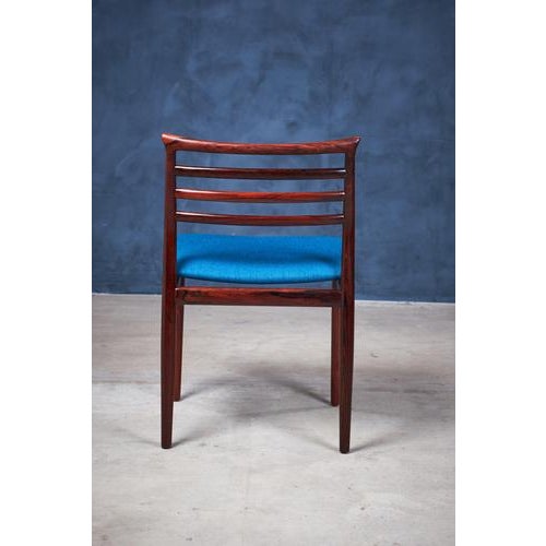 1960s Rosewood Dining Chairs by Erling Torvits for Sorø Stolfabrik, 1960s, Set of 6 For Sale - Image 5 of 16
