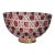 Faberge Court Collection Ruby Red Overlay Crystal Bowl, Presentation Box and Certificate of Authentication For Sale