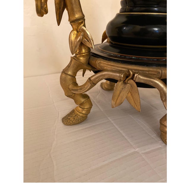 French Low Table with Aesthetic Movement Ormolu Base by Maison Giroux 1870's For Sale - Image 11 of 17