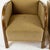 Swedish Art Deco armchairs from the Art Deco period with golden birch bentwood arms in a deep honey color French polish...