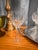 Beautiful set of 9 authentic Waterford Crystal Lismore stemmed glasses featuring Waterford’s iconic hand-cut Lismore...