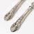Antique Silver and Faux Ivory Salad Serving Set, 1890s, Set of 2 For Sale - Image 5 of 11