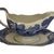 Vintage Authentic Spode Blue Italian Gray Boat &amp; Under Plate Made in England c.2000-2009. Gravy Boat Approx. 4 1/2"...