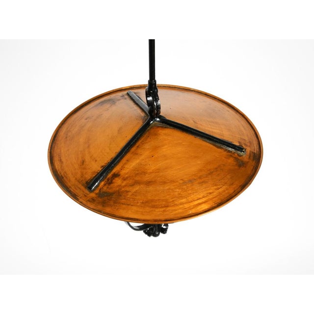Large Vintage Pendant Lights in Heavy Metal and Copper, 1930s, Set of 2 For Sale - Image 9 of 18