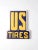 Wood Vintage Us Tires Sign For Sale - Image 7 of 12