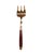 Wood Vintage Rosewood and Brass Flatware - 43 Piece For Sale - Image 7 of 9