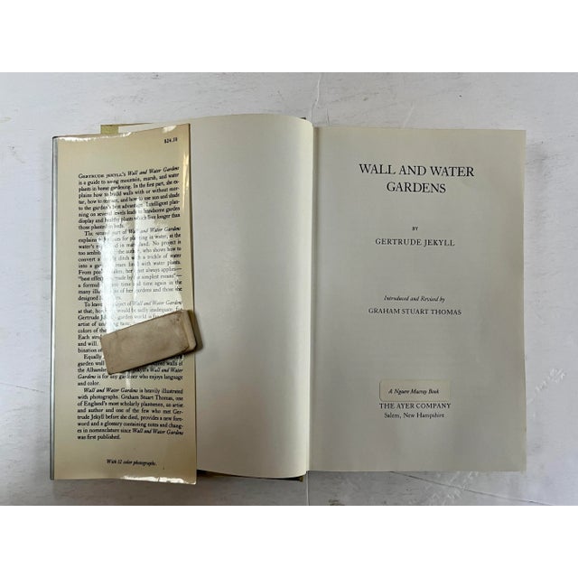 1980s Gardening Books by Gertrude Jeckyll: Lilies for English Gardens, Color Schemes for Flower Gardens, Wall and Water Gardens For Sale - Image 5 of 6