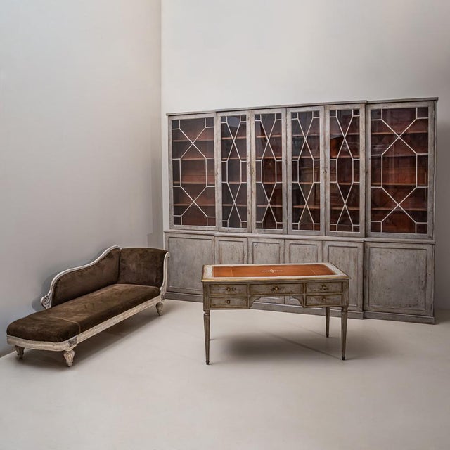 Large Chippendale Library Bookcase, England, Late 18th Century For Sale - Image 6 of 9