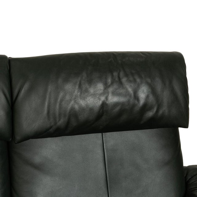 Lugano Two-Seater Sofa in Leather from Erpo For Sale - Image 6 of 13