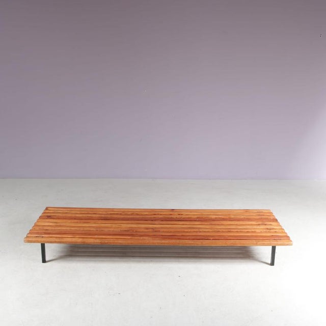Charlotte Perriand Cansado Bench by Charlotte Perriand, France, 1950s For Sale - Image 4 of 8
