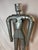 Mid 20th Century Large-Scale Industrial Galvanized Steel Robot Sculpture, Folk Art For Sale - Image 5 of 12