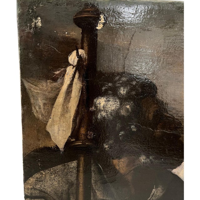 17th Century Venetian Painting of Jesus and Emanus Pilgrims For Sale In New Orleans - Image 6 of 6