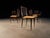 Wood Set of Six Brazilian Modern Dining Chairs in Rosewood & Leather by Geraldo De Barros, Unilabor, 1950s For Sale - Image 7 of 14