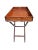 Wood 19th Century English Mahogany Butler's Tray Table For Sale - Image 7 of 11