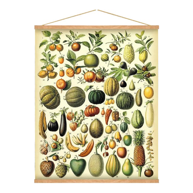 Antique 'Fruit' Wall Hanging For Sale