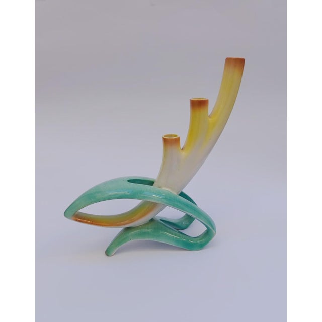 Rare ceramic vase, candle holder No markings or stickers, design attributable to ViBi or Ariele (formerly Lenci) Vintage,...