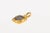 Contemporary Ancient Greek Drachm [Coin] Pendant W 22 Karat Gold Setting For Sale - Image 3 of 12