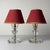 Vintage Glasses Table Lamps, 1950s, Set of 2 For Sale - Image 6 of 17