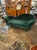 Mid-Century Modern Danish MCM Grand Piano Sofa in Green Velvet For Sale - Image 3 of 6