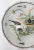 English French Decorative Polychrome Faience Plate With Cornucopia For Sale - Image 3 of 9