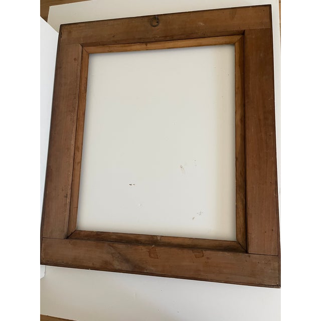 1920 Art Deco Cherry Wood Frame For Sale In Miami - Image 6 of 6