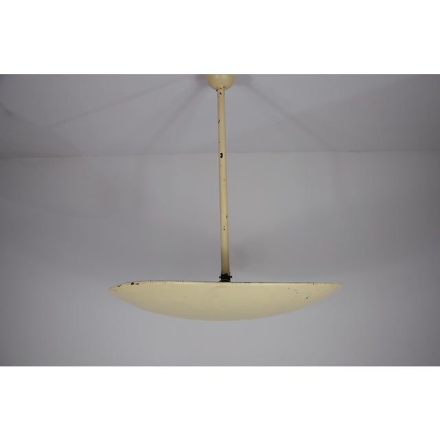Mid-Century Modern Metal Ceiling Lamp Germany, 1960s For Sale - Image 4 of 8