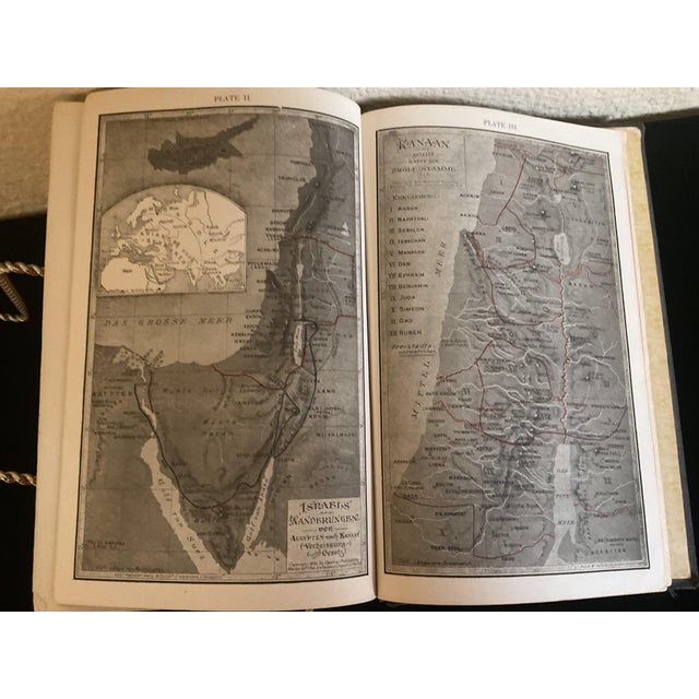 Antique Holy Bible and Scripture of the Old and New Testament in German For Sale - Image 13 of 16