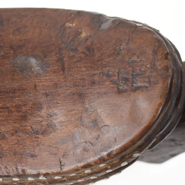 Wood Early 20th Century Dinka Stool Headrest For Sale - Image 7 of 8