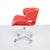 This model Kabuto office chair was designed by Isamu Kenmochi and manufactured by Tendo Mokko in 1961.