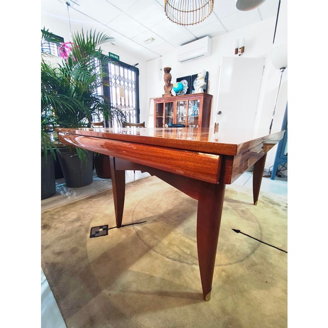 Cherrywood Dining Table, 1950s For Sale - Image 9 of 15