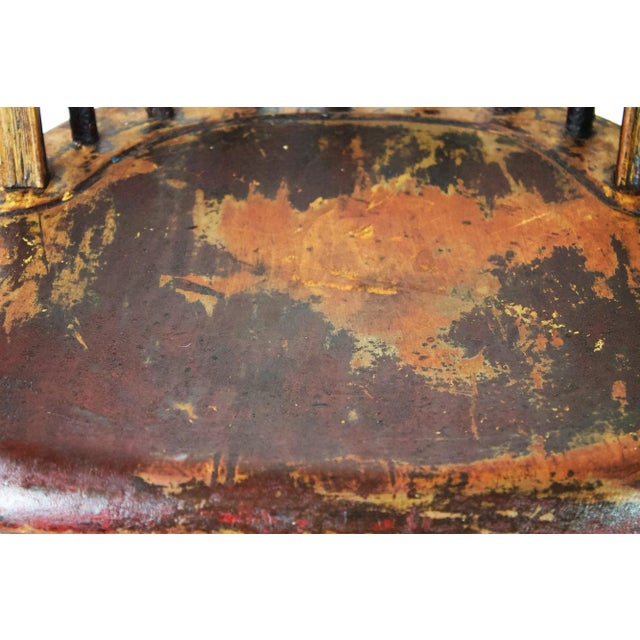 18th Century Bow Back Windsor Chair with Original Surface For Sale - Image 10 of 11