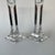 Vintage Austrian Toscany Lead Crystal Geometric Candlesticks – Pair For Sale - Image 10 of 12