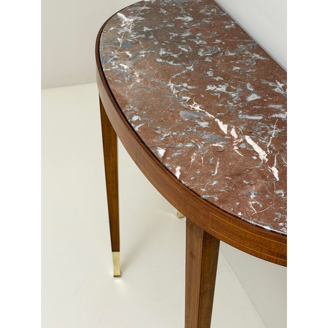 Mid-Century Modern Marble Console Table by Paolo Buffa, 1950s For Sale - Image 3 of 6