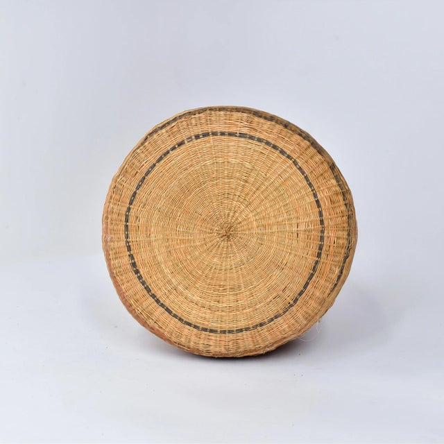 Early 20th Century Tutsi Wedding Basket Vase Rwanda 31 inch For Sale - Image 12 of 13