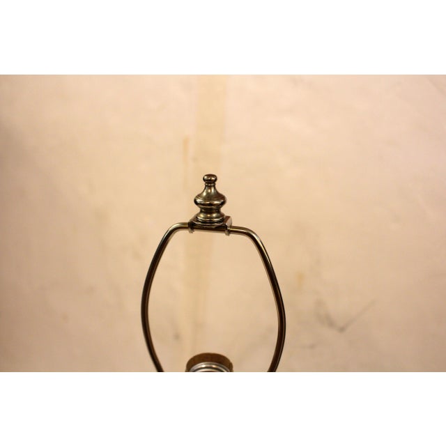 Glass Circa 1970s English Crystal Block Table Lamp For Sale - Image 7 of 10