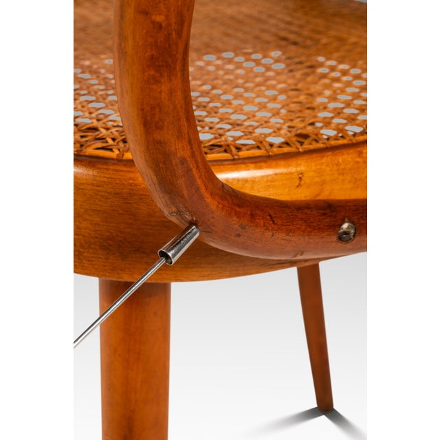 Mid-Century Modern Bentwood Model 811 "Prague" Armchair by Josef Frank Josef Hoffmann for Stendig, Czechoslovakia, C. 1960s For Sale - Image 14 of 18