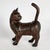Pair of Vintage Carved Wood Cats For Sale In West Palm - Image 6 of 9