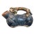 Chinese Ceramic Pot Trio-Colored Glazed Pottery Water Pot Hand Carved Tiger Shape For Sale