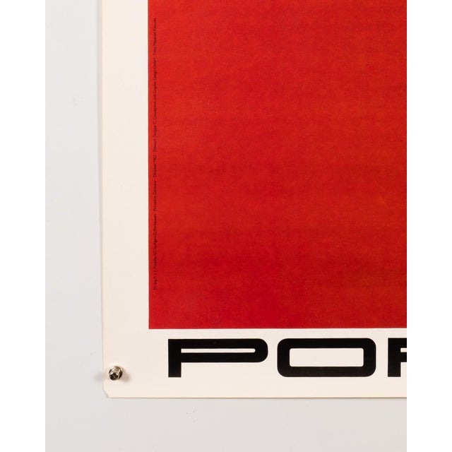 Paper Porsche 6 Hours of Fuji Original Poster by Gruppe C, 1982 For Sale - Image 7 of 9