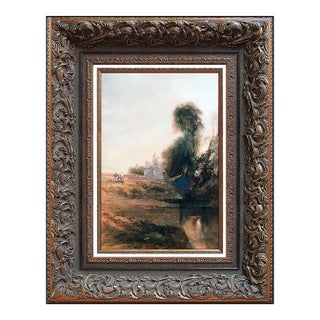 Early 20th Century River Landscape, Thomas Shotter Boys For Sale