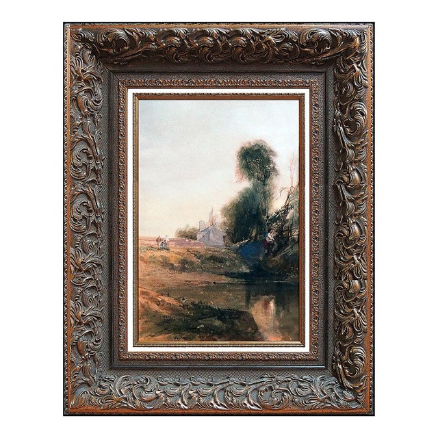 Early 20th Century River Landscape, Thomas Shotter Boys For Sale