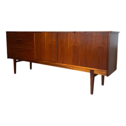 Mid-Century Modern British Teak Sideboard from Nathan For Sale