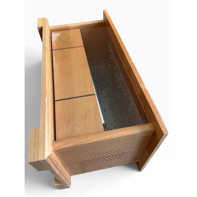 Wood Vintage “Falling Rain” Nature Chimes Rain Box, Handmade in Taiwan, Working For Sale - Image 7 of 10