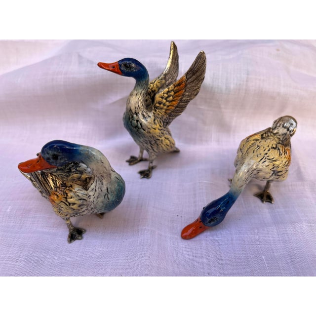 Table Ducks, 1950s, Set of 3 For Sale - Image 4 of 5