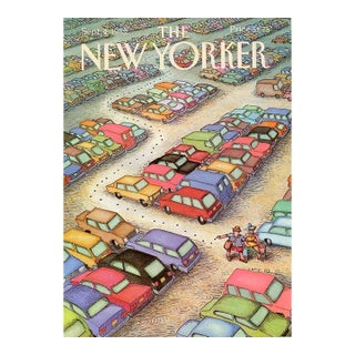1989 New Yorker Magazine Cover, September 4 (John O'Brien), Original Vintage Cover, Vacations For Sale