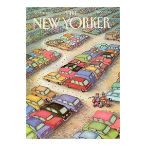 1989 New Yorker Magazine Cover, September 4 (John O'Brien), Original Vintage Cover, Vacations