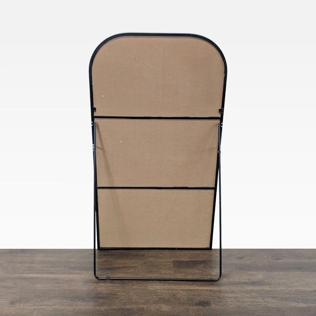 2000 - 2009 Arched Standing Mirror With Metal Frame For Sale - Image 5 of 6