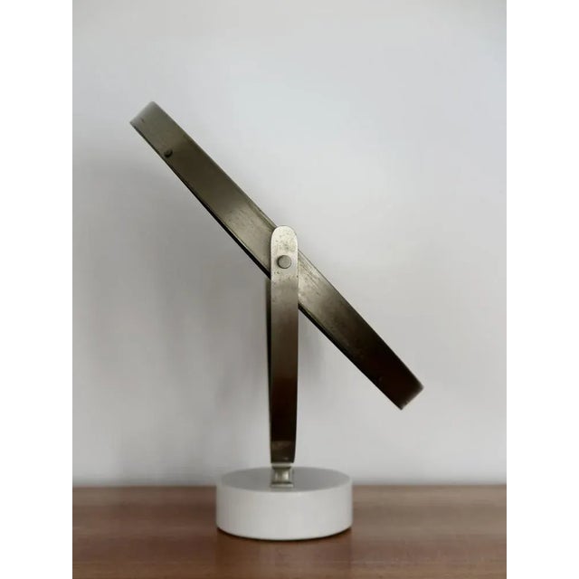 Artemide Italian Table Mirror by Sergio Mazza for Artemide, 1960s For Sale - Image 4 of 11