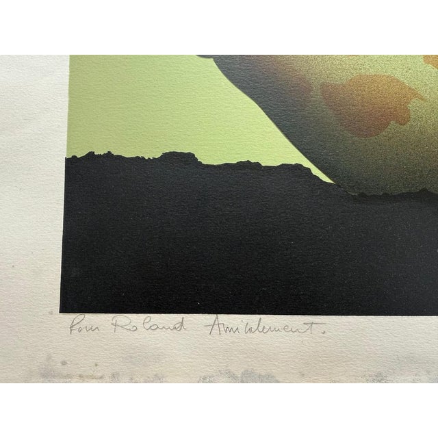 Jean-Paul Donadini, Le cygne et le coquillage, Lithograph For Sale - Image 6 of 8